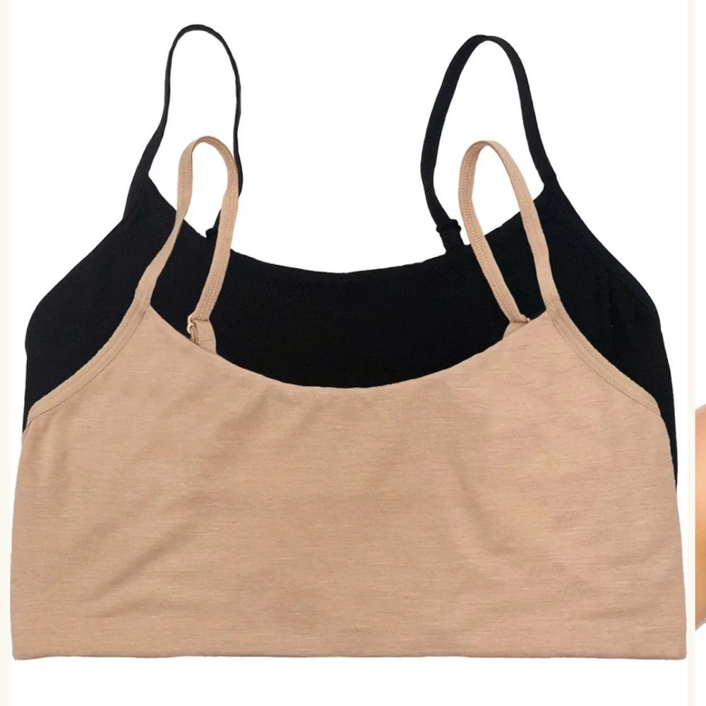 NWT Felina So Smooth Modal Bralette 2-Pack